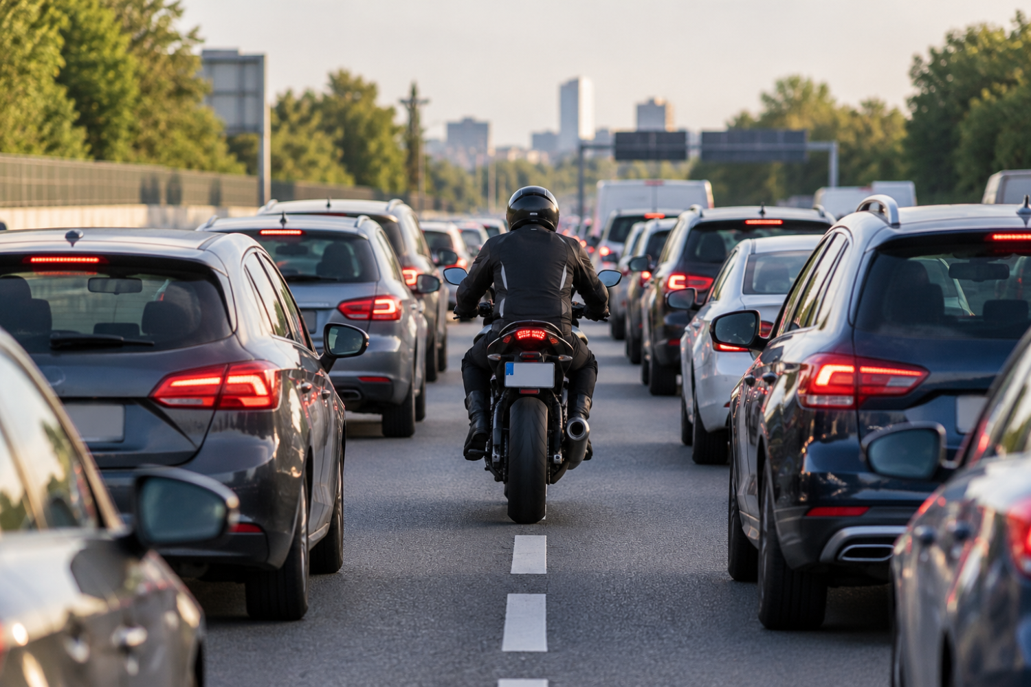Accident de moto en inter-files : une faute du motard peut-elle réduire son indemnisation ?